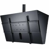 Back-to-Back 20-Grad-Neigungswinkel Deckenhalterung mit Stauraum für Wiedergabegerät Für Flachbildschirme von 40"-65"