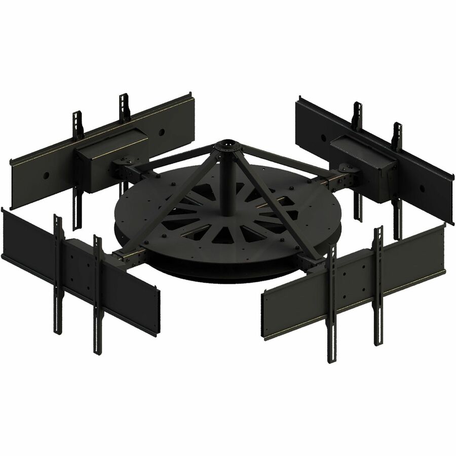 Peerless-AV® Multi-Display Ceiling Mount with 4 Telescoping Arms For 37" to 75" Displays