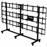 Peerless-AV® SmartMount®Portable Video Wall Cart 4x3 Configuration FOR 46" TO 55" DISPLAYS