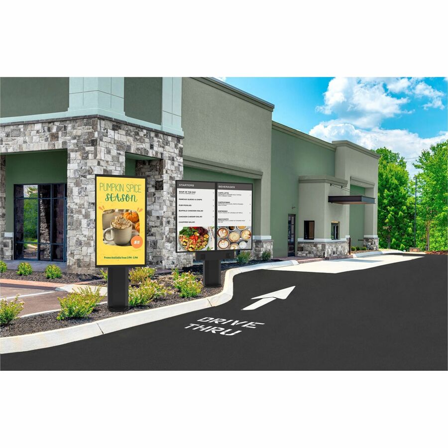 Peerless-AV® Outdoor Digital Menu Boards supports 55" Peerless-AV XHB554-EUK Outdoor Display(s)