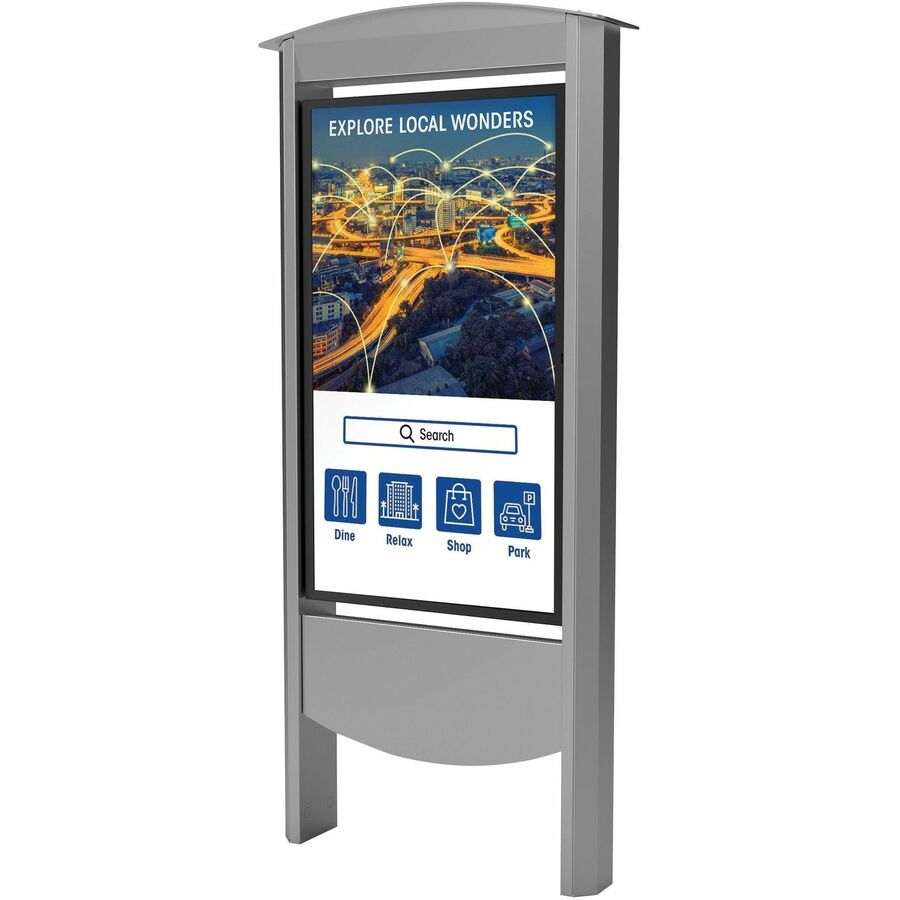 Peerless-AV® Smart City Kiosk, Designed for 55" Samsung OHF/OHA Display