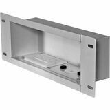 Recessed Cable Managementand Power Storage Accessory Box With Surge Protected Duplex Receptacle