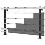 Peerless-AV&reg; SEAMLESS Kitted+ Series Floor-to-Wall