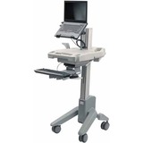 Peerless-AV&reg; PeerCare EMR Non-Powered Hybrid Cart for Thin Client Tablets