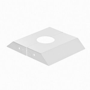 Peerless-AV&reg; Accessory Cover For Modular Series Flat Panel Display and Projector Mounts, Square Ceiling Plate (MOD-CPF)