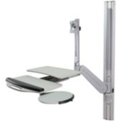 Peerless-AV&reg; PeerCare HCW201 Wall Mount for Flat Panel Display - Gray