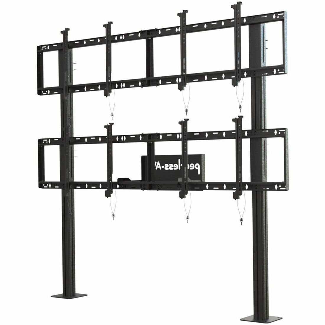 その他 Peerless MOD-WP2 mounting kit Peerless-AV® Modular Dual Pole Floor to Wall Mount Kit for 46˘ to