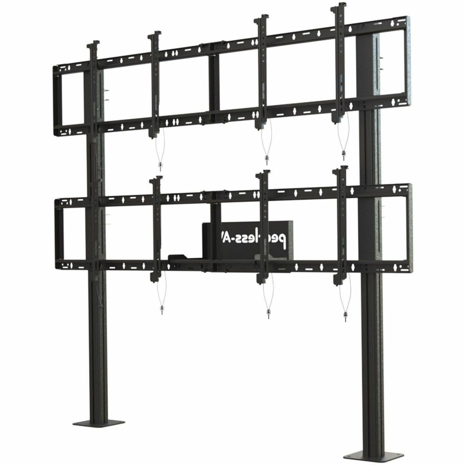 Peerless-AV® Modular Video Wall Pedestal Mount 2x2 Configuration