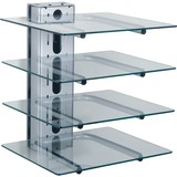 Peerless PM610G Electronic Tower with Glass Shelves