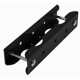 Abrazadera de apilamiento para pantalla con poste doble modular