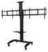 <html>SmartMount<sup>®</sup> Flat Panel Video Conferencing TV Cart for (2) 40" to 65" TVs</html>